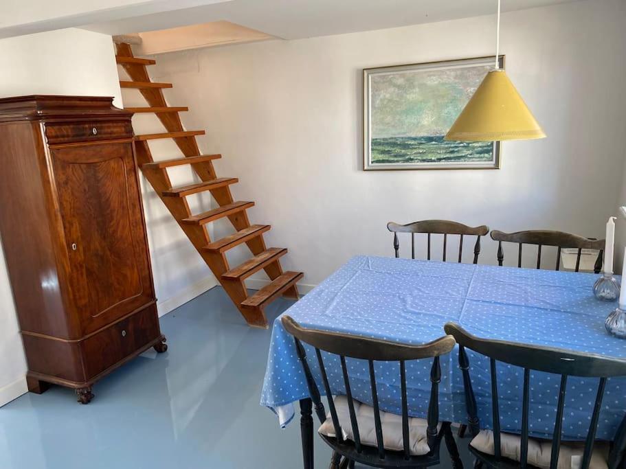 Skont Fiskerhus. Taet Pa By, Havn Og Havet Villa Marstal Bagian luar foto