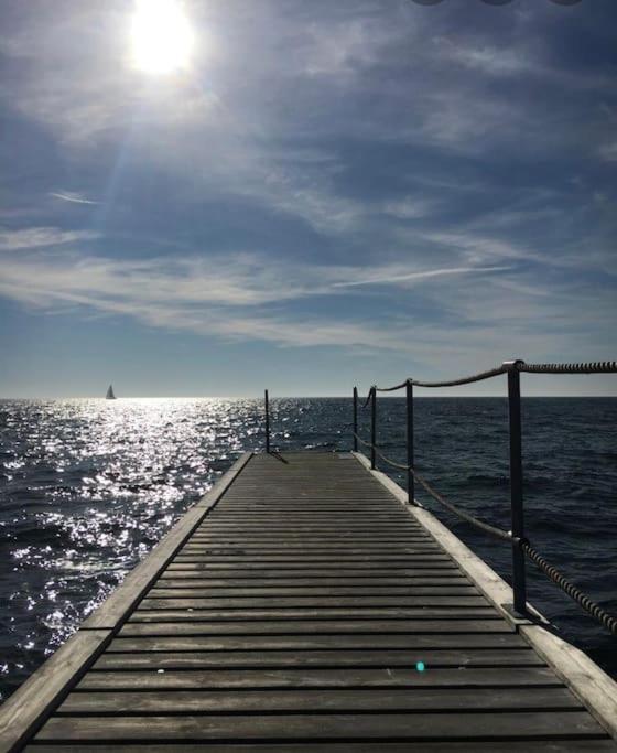 Skont Fiskerhus. Taet Pa By, Havn Og Havet Villa Marstal Bagian luar foto
